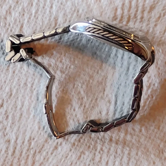 David Yurman Diamond Thoroughbred Silver and Black Chronograph Watch - Picture 14 of 16